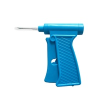 Microchip Reutilizable, Jeringa Inyectora, Pistola de Identificación Animal, Implante Indoloro, Aguja FDX-B, Microchip RFID para Caballos, Ganado, Perros y Gatos