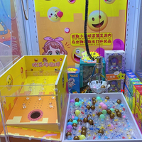Système de modification pour machine à grue à pinces : Dispositif de poussée de pièces, plateau tournant pour attraper les balles, distributeur de pièces, machine de jeu de distribution