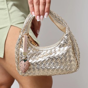Llavero <span class=keywords><strong>con</strong></span> Colgante de Fresa <span class=keywords><strong>con</strong></span> Diamantes en 3D, Bonito Colgante de Fruta para Bolsos, Carteras y Mochilas - Product Image 5