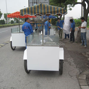 Tricycle de style occidental JX-CR200 pour la vente de hot-dogs/charrette alimentaire/camping-car alimentaire - Product Image 6