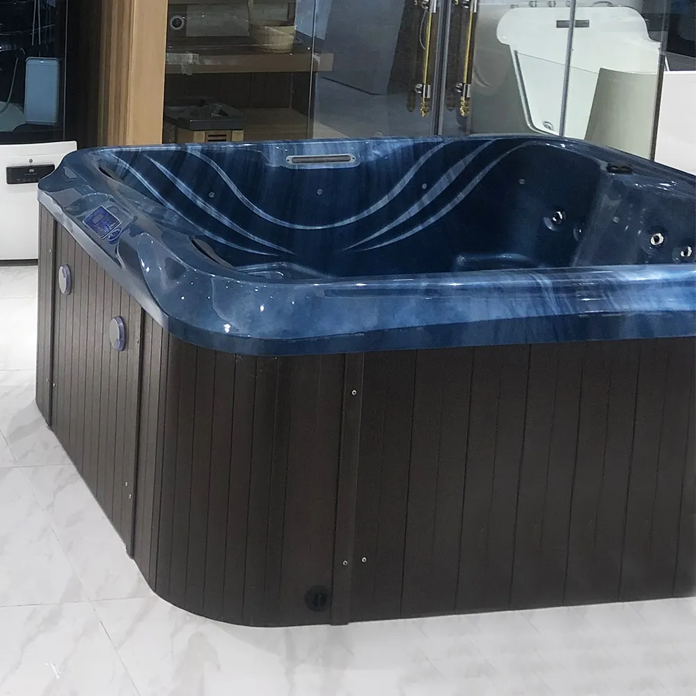 אוזון הידרותרפיה בית גן מלח מים עיסוי ספא whirlpool deluxe חיצוני ספא hottub שני אדם חם אמבטיה