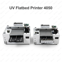 Imprimante UV à jet d'encre compacte 4050 à double tête à plat pour flexographie, contrôle Android automatique, haute vitesse – Excellent rapport qualité-prix