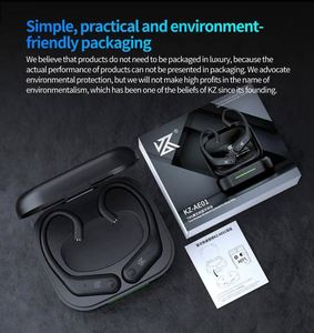 New KZ Ae01 C Pin Không Dây Nâng Cấp Tai Nghe Cáp Aac Độ Nét Cao Giải Mã Tai Móc Với Sạc Trường Hợp - Product Image 2