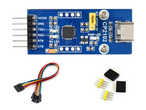 Placa USB UART Waveshare CP2102 tipo C, módulo de comunicación USB a UART (TTL), conector USB-C, compatible con Mac OS, Linux, Audroid K650 - Product Image 4