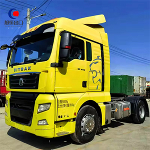 アフリカ向け 高耐久 4x2 6x4 中古 トラクターヘッドトラック Euro 2/3/4/5/6 10輪 60トン 540馬力 Sitrak製トラクタートラック - Product Image 5