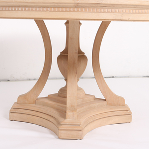 Muebles <span class=keywords><strong>de</strong></span> lujo <span class=keywords><strong>de</strong></span> forma redonda <span class=keywords><strong>Vintage</strong></span> <span class=keywords><strong>de</strong></span> madera maciza americana personalizada, mesa <span class=keywords><strong>de</strong></span> comedor superior <span class=keywords><strong>para</strong></span> <span class=keywords><strong>alquiler</strong></span> <span class=keywords><strong>de</strong></span> <span class=keywords><strong>eventos</strong></span> <span class=keywords><strong>de</strong></span> boda - Product Image 6