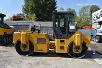 Compacteur de sol vibrant à double tambour XD83 de 8 tonnes avec moteur de marque réputée pour usage en construction