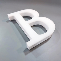Feuille acrylique blanche pour la fabrication d'enseignes, impression UV, fabrication d'affichages, usine OEM