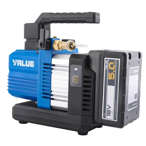Pompa per vuoto wireless VRP-2DLi/2SLi con batteria al litio, valvola a sfera di ricarica CC brushless, interruttore per pompa climatizzatore R32 - Product Image 1