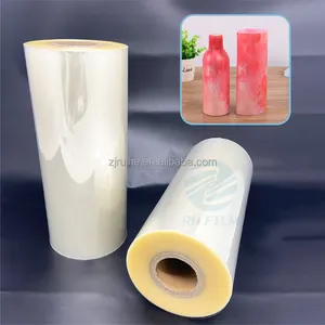 Película de envoltura retráctil de PVC Embalaje de 40 micras Película retráctil de PET de PVC