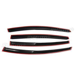 Déflecteurs de vitres latérales teintées pour Kia Rio 3 III Berline 2011-2017 – Pare-vent, pare-pluie et protection contre les intempéries - Product Image 4