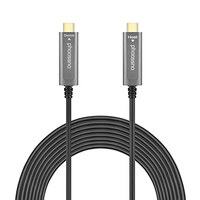 Câble optique USB C vers C OEM ODM, câble USB 31 Type C 10 Gbps 100 pieds, compatible avec Microsoft Azure, caméra Logitech, Aver, Vaddi