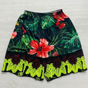 Jupes décontractées pour femmes polynésiennes hawaïennes été respirant mélange de polyester coton de haute qualité à bas prix fabriqué au Pakistan - Product Image 1