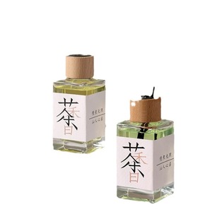 Tea Scented Aromatherapy <b>Diffuser</b> Glass Bottle With Bamboo <b>Sticks</b> For Home Bedroom Living Room Anti Odour 120-180 Days Duration - Product Image 4