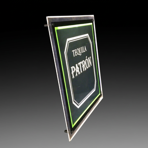 Factory Wholesale Custom LED Light <b>Box</b> Acrylic Sign Board Illuminated Advertising <b>Display</b> Panel for Storefront Retail Shop - Product Image 1