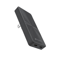 Cargador de Pared UltraSlim 65W GaN II con Doble USB-C PD, Carga Rápida, Protección Contra Sobretensión