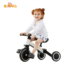 Venta caliente multi-función de paseo en coche de sol triciclo, bebé triciclo cochecito bebé caminantes