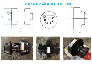 <span class=keywords><strong>DH508</strong></span>-<span class=keywords><strong>105M</strong></span> a rulli superiori portante <span class=keywords><strong>DH508</strong></span>-<span class=keywords><strong>105M</strong></span> per gru cingolata Nippon Sharyo Nissha parti di macchine da costruzione - Product Image 5