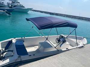 Parasol marin 10 couleurs 4 arches Bimini Top Cover 8 pieds x 91-96 pouces Poteaux en aluminium 25 mm Auvent Yacht <span class=keywords><strong>Bateau</strong></span> Accessoires de quincaillerie - Product Image 6