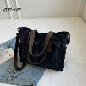 MyDays กระเป๋าแคนวาสแวกซ์กันน้ำมีช่องใส่ของพร้อมกระเป๋าสำหรับตั้งแคมป์ - Product Image 6