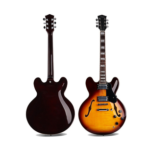 Guitare 22 frettes en érable avec corps en placage pour étudiants débutants - Product Image 3