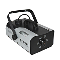 Machine à fumée et à brouillard LED en métal MOKE 900W avec télécommande filaire/sans fil pour spectacles sur scène, mariages, fêtes