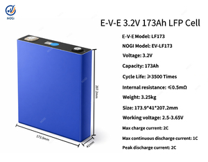 Stock disponible : Cellule de batterie prismatique LiFePO4 3,2 V 173 Ah LF173, grade A, cellule LFP prismatique, batterie lithium-ion de qualité EV - Product Image 5