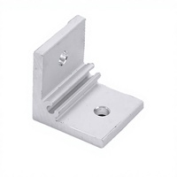 Accessoires en aluminium moulé sous pression résistant à la chaleur, support d'angle droit 3030
