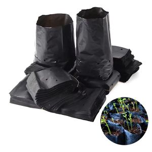 Sacs <span class=keywords><strong>de</strong></span> <span class=keywords><strong>culture</strong></span> thermoscellables <span class=keywords><strong>en</strong></span> PE avec soufflets latéraux et impression offset noire pour jardinage, pépinière, plantation, jetables - Product Image 6