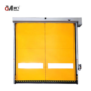 Cortina enrollable automática para puerta con cremallera <span class=keywords><strong>de</strong></span> PVC <span class=keywords><strong>de</strong></span> alta velocidad, reparación Manual resistente al viento para Taller <span class=keywords><strong>de</strong></span> alimentos <span class=keywords><strong>de</strong></span> Medicina <span class=keywords><strong>de</strong></span> plantas industriales - Product Image 3