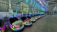 Plafond commercial Sky Grid pour voitures tamponneuses avec coque scintillante pour parcs d'attractions, fêtes foraines, centres commerciaux et zones de divertissement