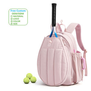 Bolsa <span class=keywords><strong>de</strong></span> Tenis para Mujer, Bolsa <span class=keywords><strong>de</strong></span> Tenis con Capacidad para 2 Raquetas, Compartimento para Zapatos y Bolsillo Impermeable, Bolsa Deportiva para Laptop <span class=keywords><strong>de</strong></span> hasta 15.6 Pulgadas - Product Image 1