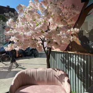 Ramo de novia SPR, mesa de boda, plantas verdes, flor de cerezo, glicinia, centro de mesa, limón, decoración <span class=keywords><strong>grande</strong></span>, árbol de flores artificiales - Product Image 2