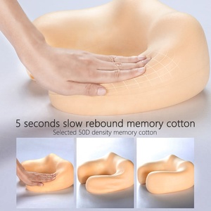 Masajeador eléctrico de cuello y cuerpo Shiatsu inalámbrico en forma de U para masaje boca abajo - Product Image 4