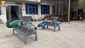 Extrudeuse de charbon de bois faisant le type de machine charbon de bois utilisant la poudre de charbon de bois de coquille d'arachide de noix de coco de carbonisation - Product Image 5