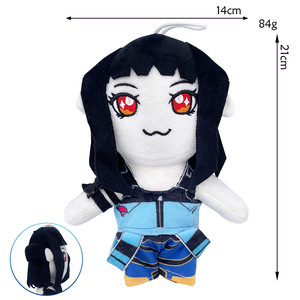 Muñeco de Peluche de Cazador de Demonios, Nuevo y Adorable, de 8 Pulgadas, Diseño Creativo de Dibujos Animados, Animal Juguete de Peluche, <span class=keywords><strong>Cuervo</strong></span> - Product Image 5