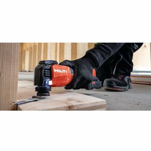 Hilti-2366391 Outil oscillant multifonction sans fil de qualité industrielle, 6 à 22 fonctions, outils en aluminium, sans batteries lithium-ion - Product Image 4