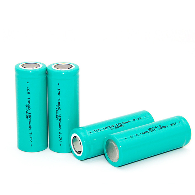 Best Sale Factory 18500 3.7V 1800mAh PCB Protected Li-ion Battery for Flashlights and Medical Devices