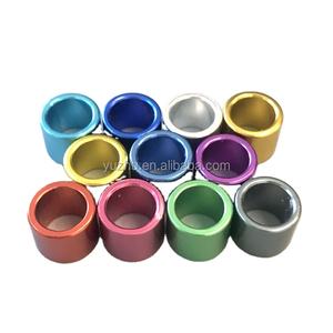 Blanco Rode Rechte Aluminium Ring Vogel Ring Ringduif Met Binnendiameter 8Mm En Hoogte 8Mm Papegaai Tags Duif Identiy - Product Image 2