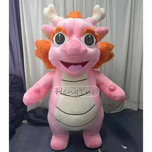 Costume de dragon de dinosaure gonflable mignon créatif 2m/2.6m mascotte gonflable <span class=keywords><strong>habillage</strong></span> de fête en plein air à vendre - Product Image 6