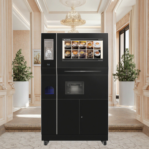 Máy bán hàng tự động cà phê nóng và đá JL560, có nắp ly tự động, màn hình cảm ứng, thanh toán bằng mã QR, dành cho sân bay - Product Image 3