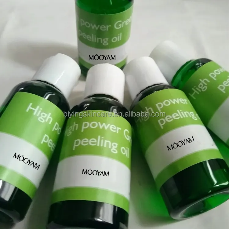 Private Label High Power Groene Peeling Olie Whitening Peeling Olie