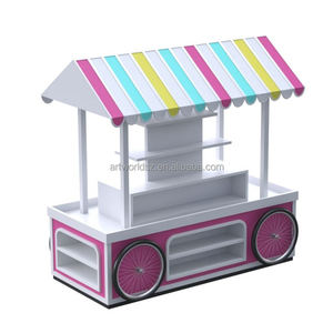 Artworld Displays Free Standing Rack Delicate Candy Shop Estante de exhibición Colorful Candy Snacks Display Rack - Product Image 3
