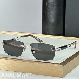 Gafas de Sol de Alta Calidad Idealist Talla 56-18 para Hombre, Gafas de Sol de Diseñador de Lujo para Mujer, Montura Clásica Retro de Moda - Product Image 1