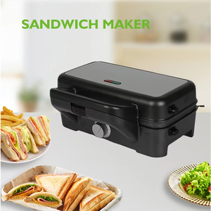 <span class=keywords><strong>Sandwichera</strong></span> eléctrico de relleno profundo 364236 1200W logotipo personalizado marca <span class=keywords><strong>sandwichera</strong></span> multifunción 3 en 1 sándwich desmontable - Product Image 4