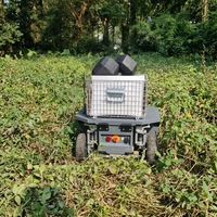 Châssis de robot de direction à quatre roues indépendantes Senfar AMR, charge utile de 80 kg, système de navigation, robot de livraison