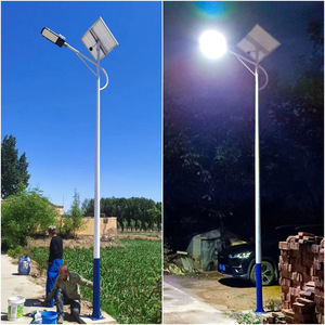Lampadaire solaire Fly 6 mètres 60W LED pour éclairage routier rural - Product Image 4