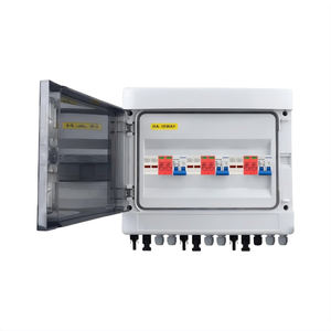 410x140x285mm PV Combiner Box Three-in-three-out DC500V Solar Junction Box with Fuse and Surge Protection - Product Image 1