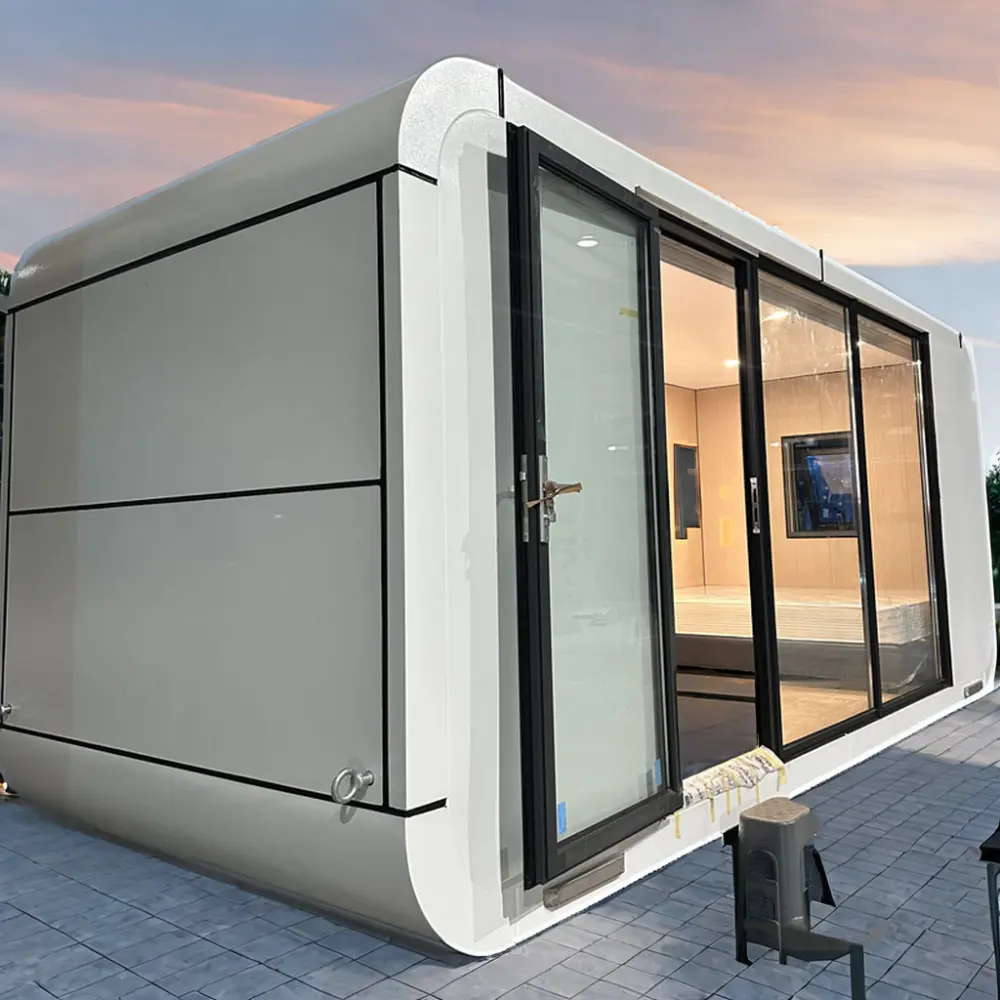 Professionelle benutzerdefinierte modulare fertighäuser Villa möbliertes Container-Haus Hütten fertighäuser mobiles Haus Haus