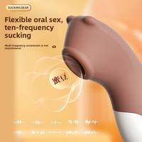 Bestseller Wasserdichter Silikon-Vibrator Saugender Mini-Vibrator Starker Stimulator Klitoris-Vibrator Sauger Nippel-Spielzeug